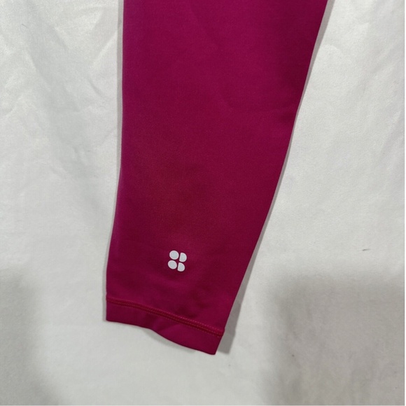 NWT‎ $88 SWEATY BETTY [ XS 4 US ] All Day Crossover Waist Leggings in Phlox Pink - Picture 14 of 14